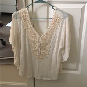 White fancy blouse